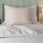 Laura Ashley Bowen Star Chalk Pink Cushion