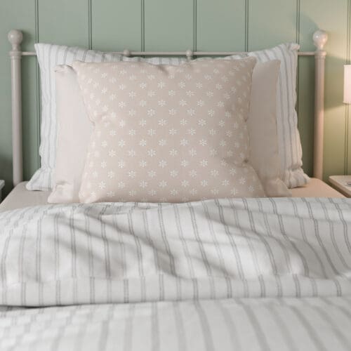 Laura Ashley Bowen Star Chalk Pink Cushion