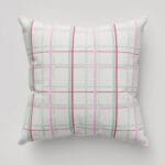 Laura Ashley Burford Check Rose Cushion