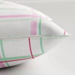 Laura Ashley Burford Check Rose Cushion