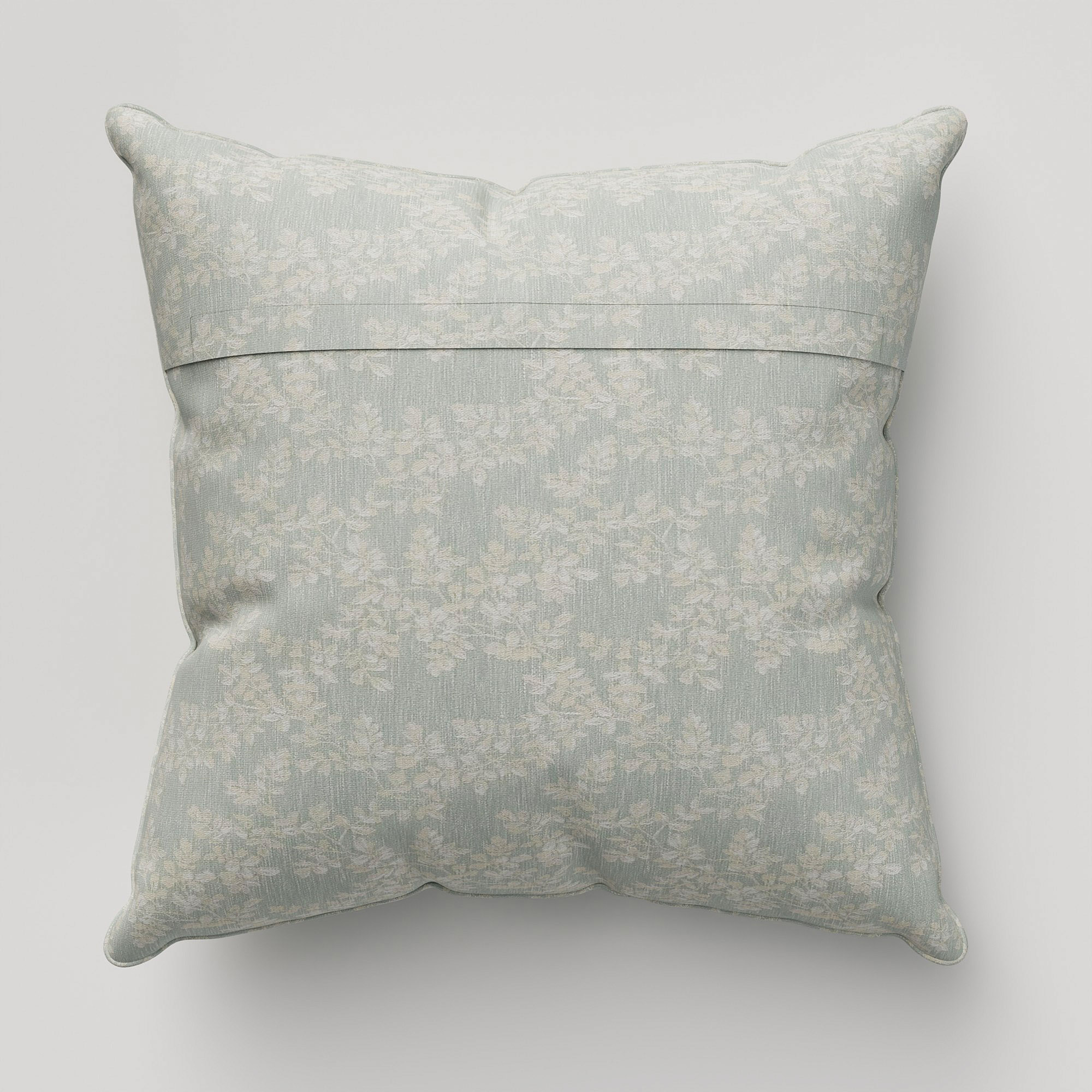 Laura Ashley Burnham Woven Sage Cushion - Image 5