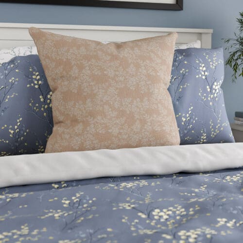 Laura Ashley Burnham Woven Truffle Cushion