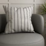Laura Ashley Burnsall Stripe Moonbeam Cushion