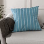 Laura Ashley Burnsall Stripe Seaspray Cushion