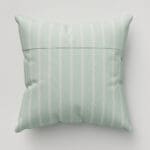 Laura Ashley Burnsall Stripe Smoke Green Cushion