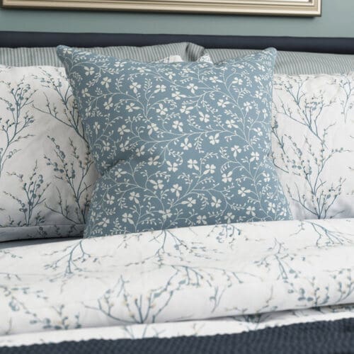 Laura Ashley Campion Newport Blue Cushion