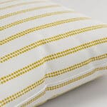 Laura Ashley Candy Stripe Dijon Cushion