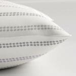 Laura Ashley Candy Stripe Dove Grey Cushion