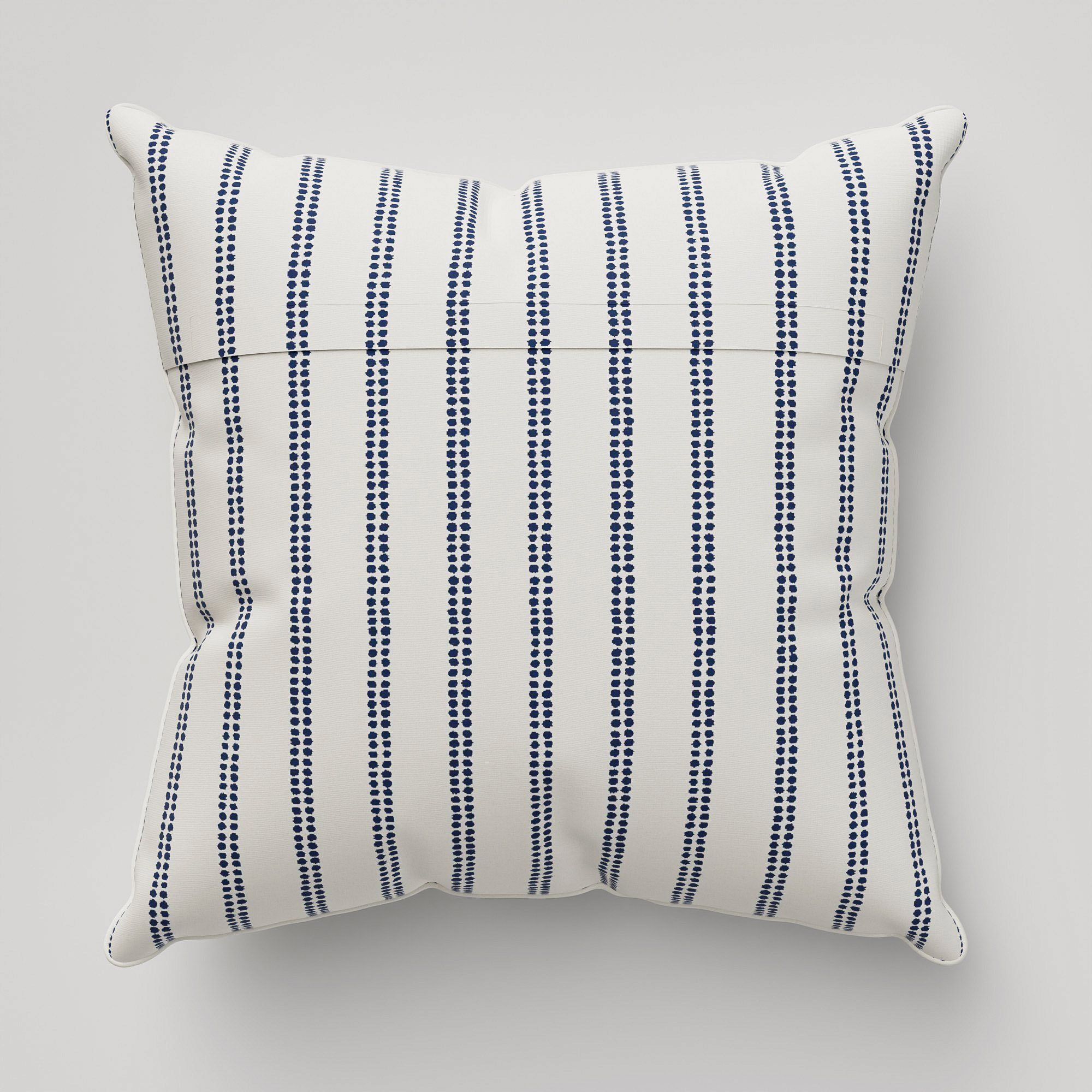 Laura Ashley Candy Stripe French Navy Cushion - Image 5