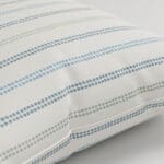 Laura Ashley Candy Stripe Newport Blue Cushion