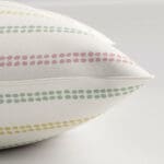 Laura Ashley Candy Stripe Pale Ochre Cushion