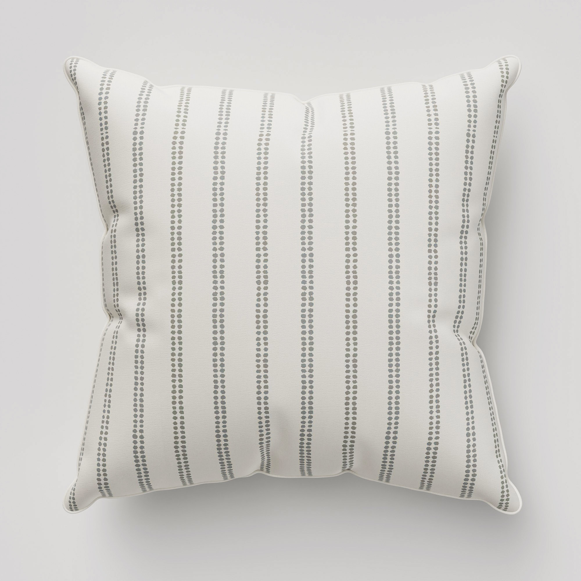 Laura Ashley Candy Stripe Steel Cushion - Image 2