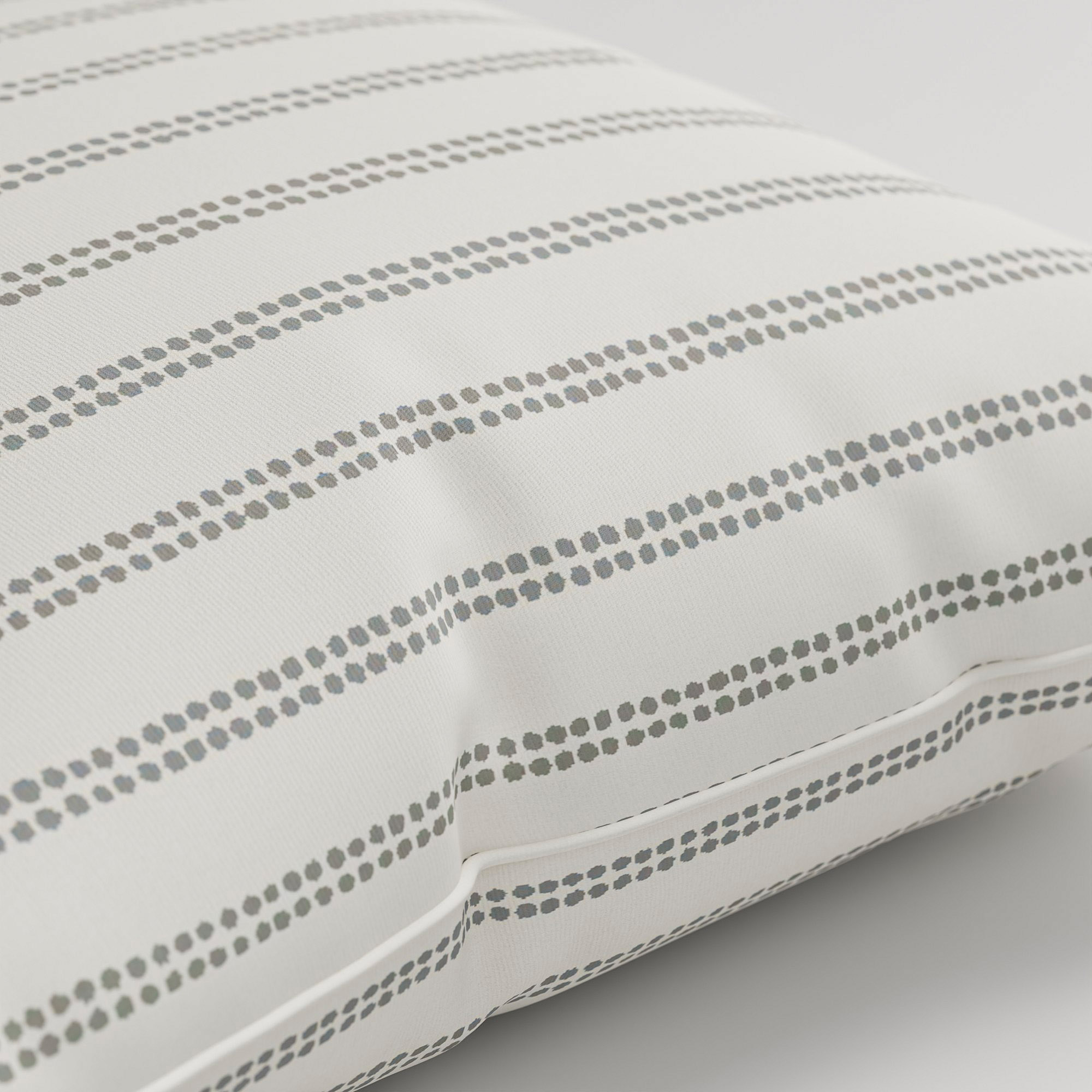Laura Ashley Candy Stripe Steel Cushion - Image 3