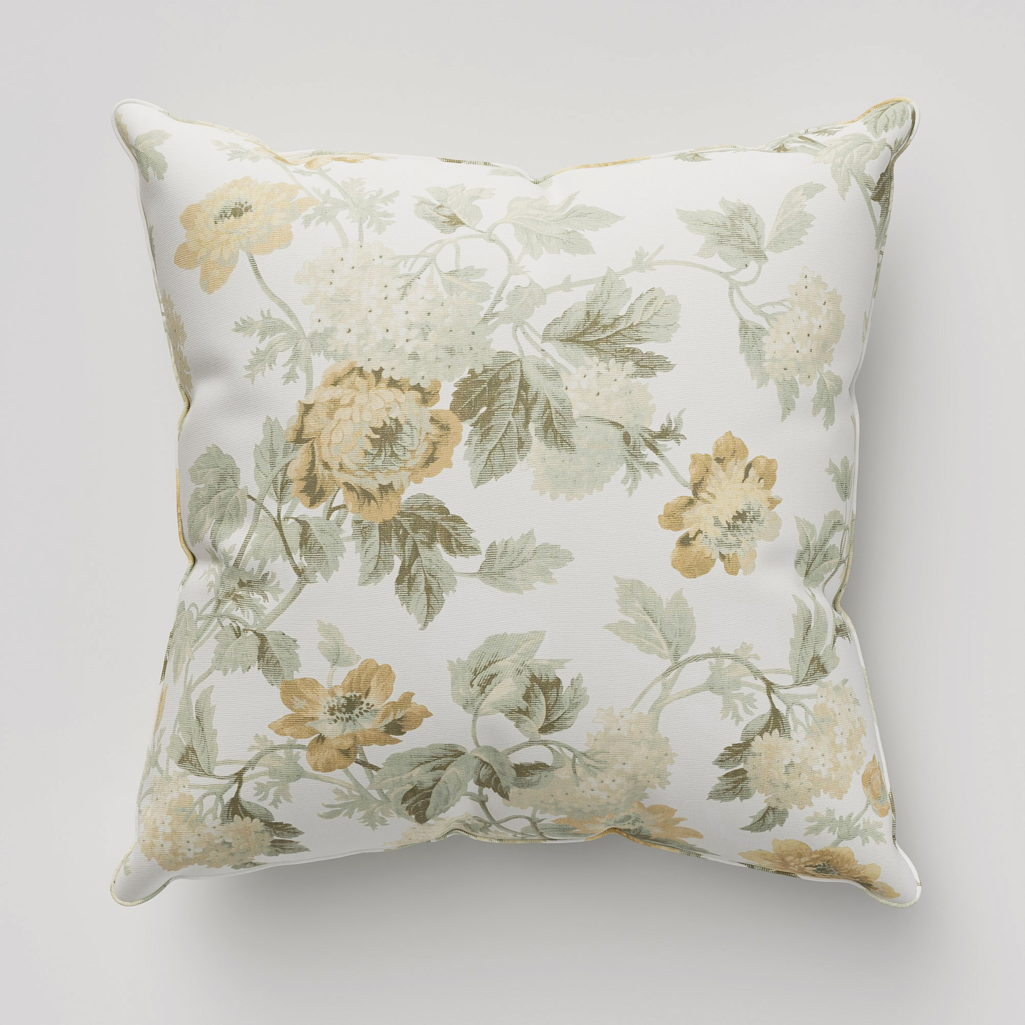 Laura Ashley Catrin Ochre Cushion - Image 2