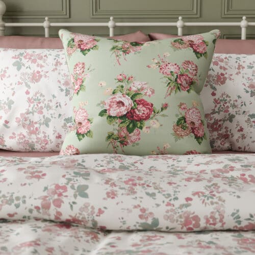 Laura Ashley Cecilia Sage Cushion