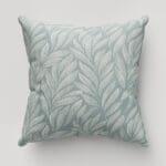 Laura Ashley Coulderton Leaves Dark Duck Egg Cushion