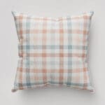 Laura Ashley Cove Check Blush Cushion
