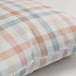 Laura Ashley Cove Check Blush Cushion
