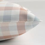 Laura Ashley Cove Check Blush Cushion