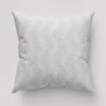 Laura Ashley Dee Slate White Cushion