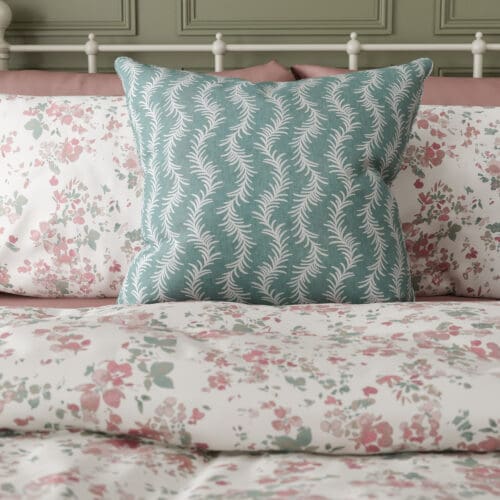 Laura Ashley Dee Spruce Cushion