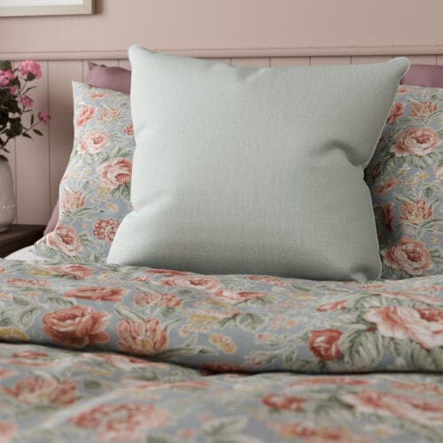 Laura Ashley Easton Duck Egg Cushion