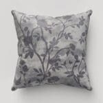 Laura Ashley Eglantine Silhouette Woven Dove Cushion