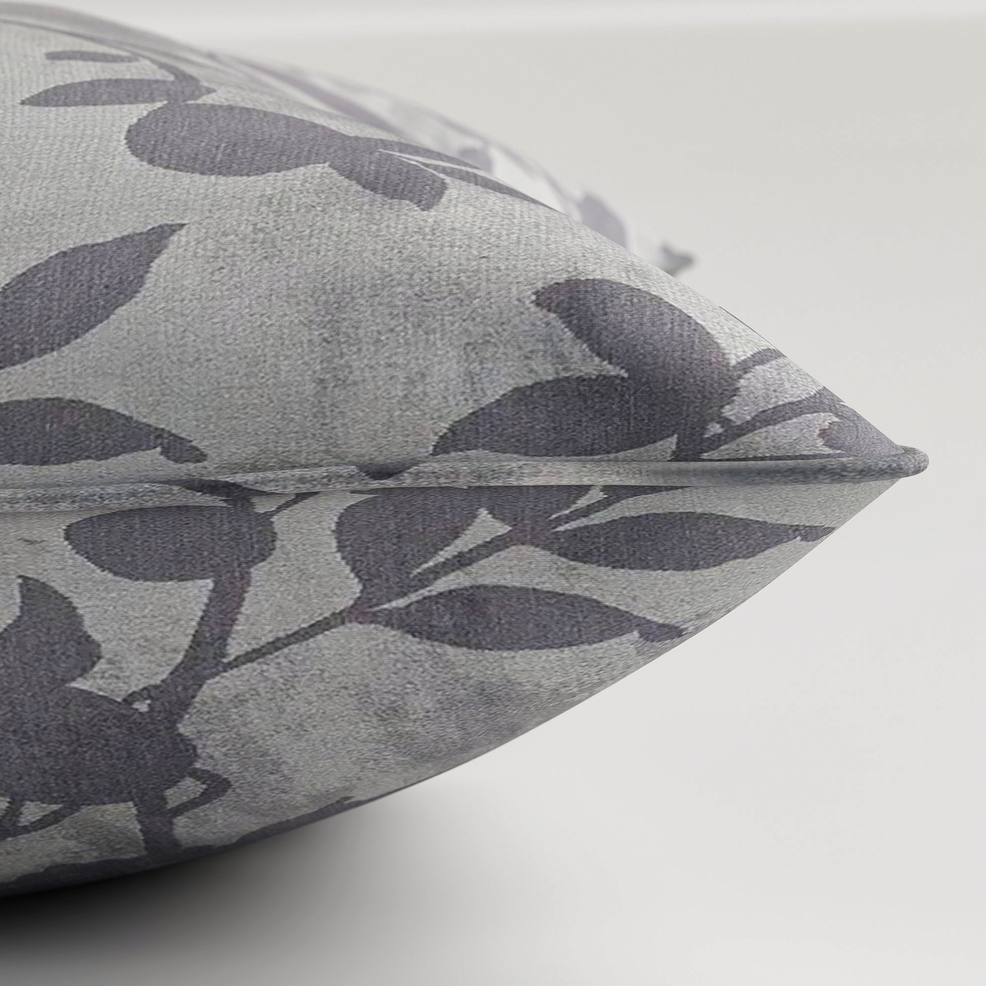 Laura Ashley Eglantine Silhouette Woven Dove Cushion - Image 4