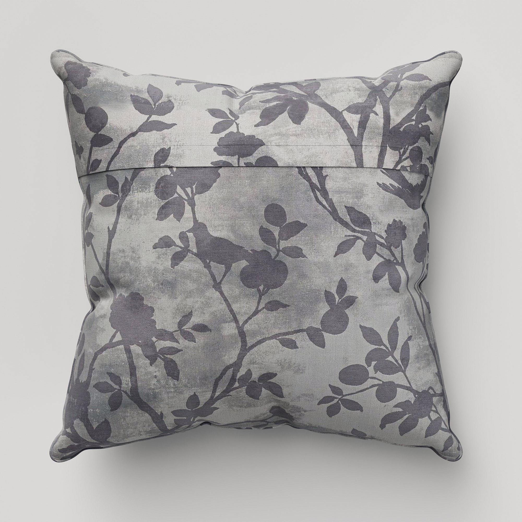 Laura Ashley Eglantine Silhouette Woven Dove Cushion - Image 5