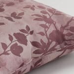 Laura Ashley Eglantine Silhouette Woven Mulberry Cushion