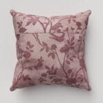 Laura Ashley Eglantine Silhouette Woven Mulberry Cushion