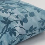 Laura Ashley Eglantine Silhouette Woven Seaspray Cushion