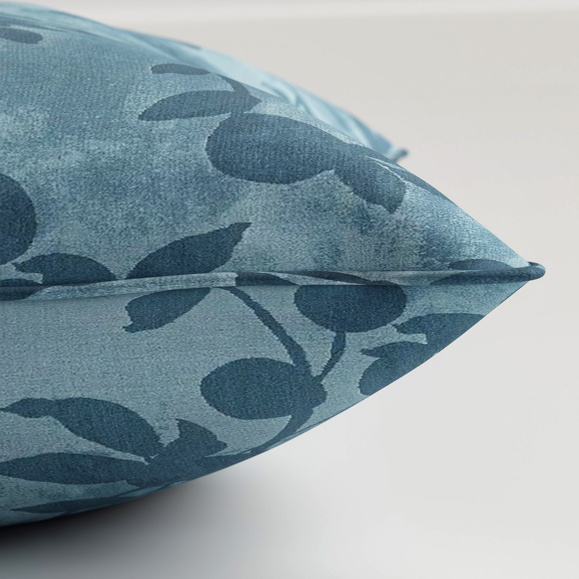 Laura Ashley Eglantine Silhouette Woven Seaspray Cushion - Image 4