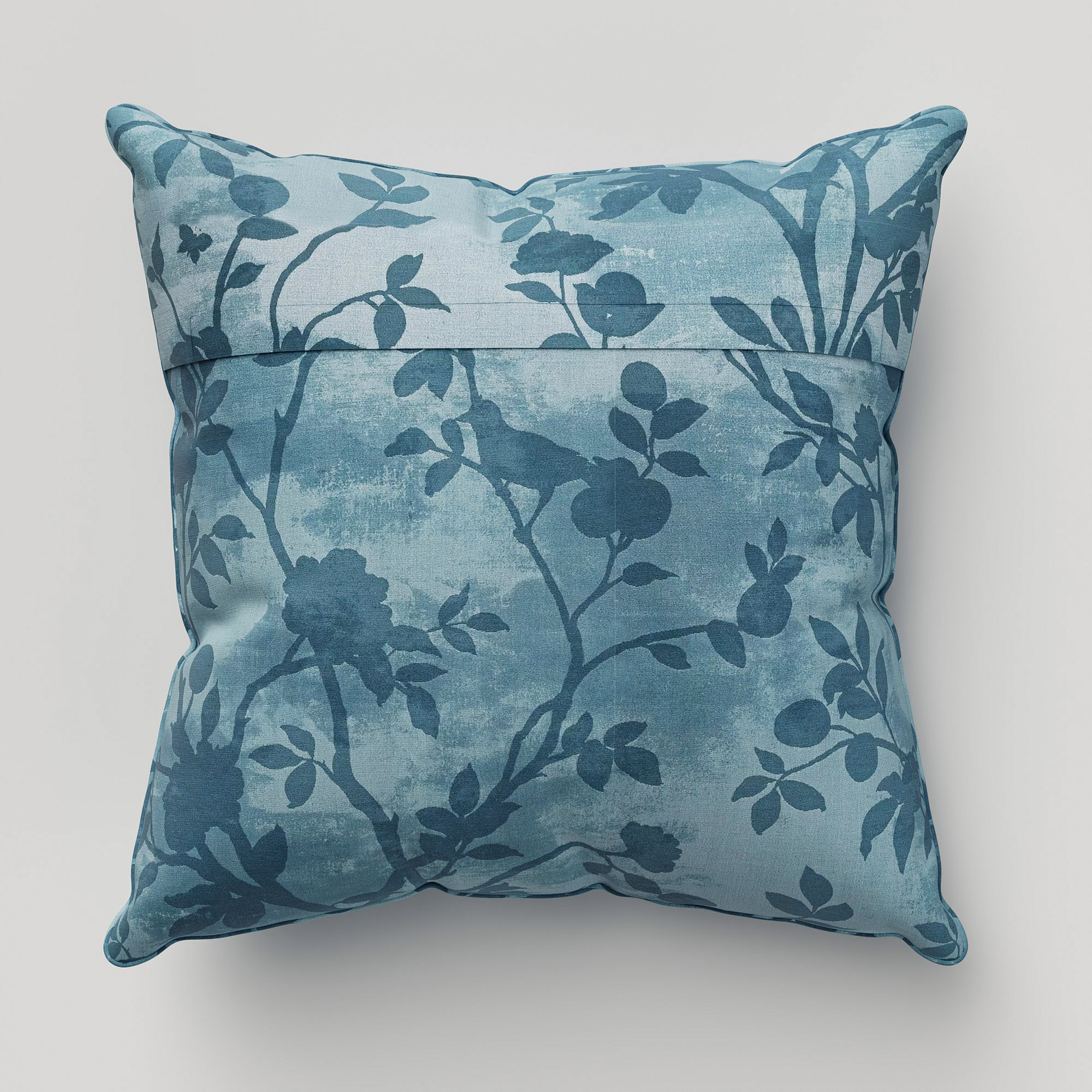 Laura Ashley Eglantine Silhouette Woven Seaspray Cushion - Image 5