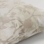 Laura Ashley Eglantine Silhouette Woven White Sands Cushion