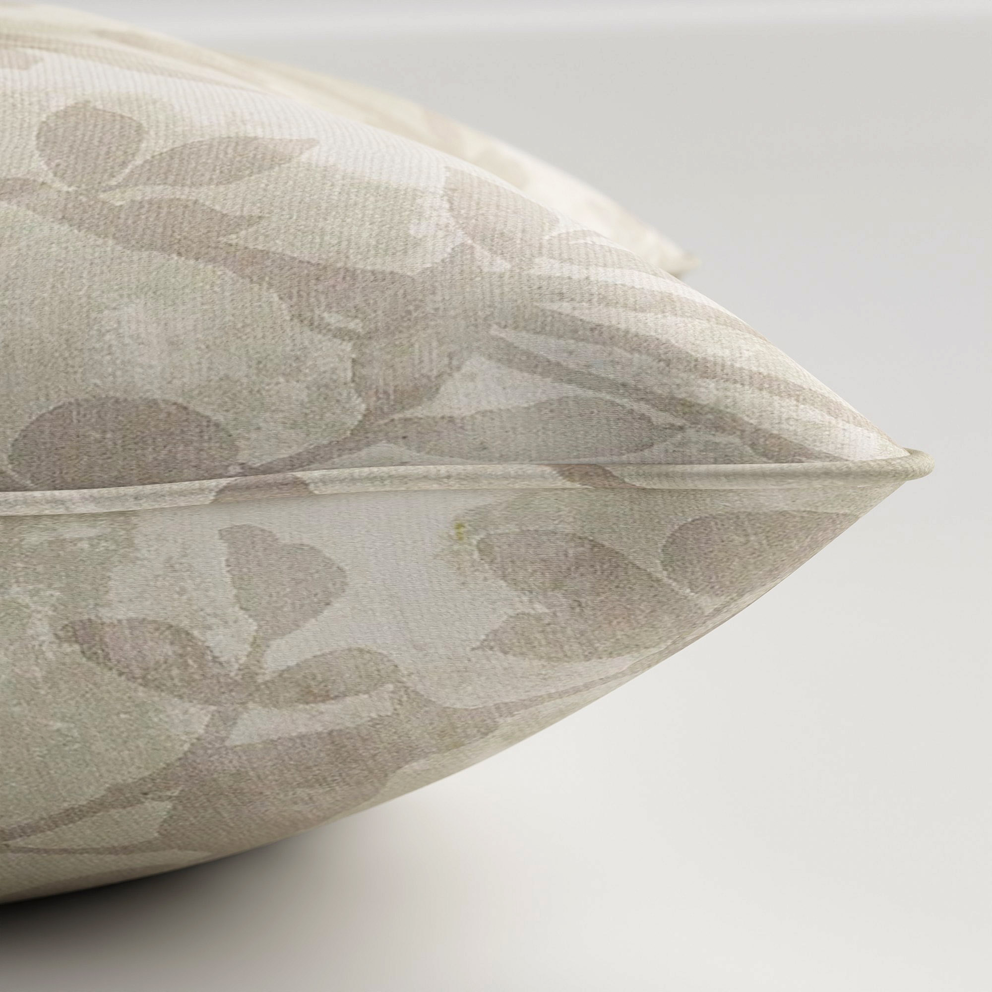 Laura Ashley Eglantine Silhouette Woven White Sands Cushion - Image 4