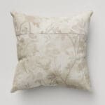 Laura Ashley Eglantine Silhouette Woven White Sands Cushion