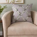 Laura Ashley Elwyn Grape Cushion