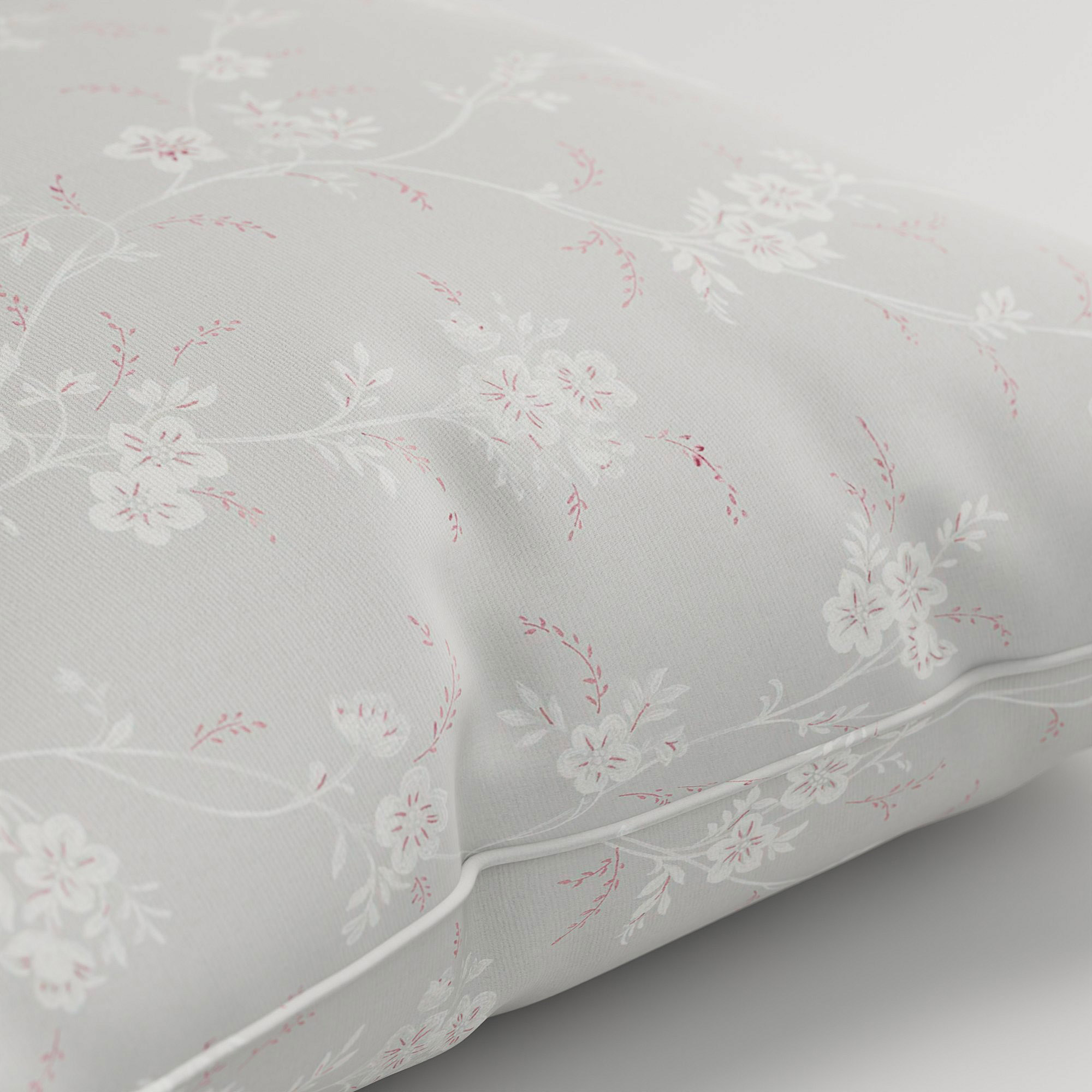 Laura Ashley Eva Silver Cushion - Image 3