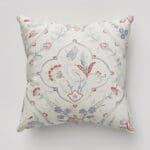 Laura Ashley Foscot Damask Crimson Red Cushion