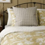 Laura Ashley Gingham Almond Cushion