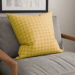 Laura Ashley Gingham Dijon Cushion