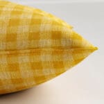 Laura Ashley Gingham Dijon Cushion