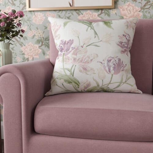 Laura Ashley Gosford Grape Cushion