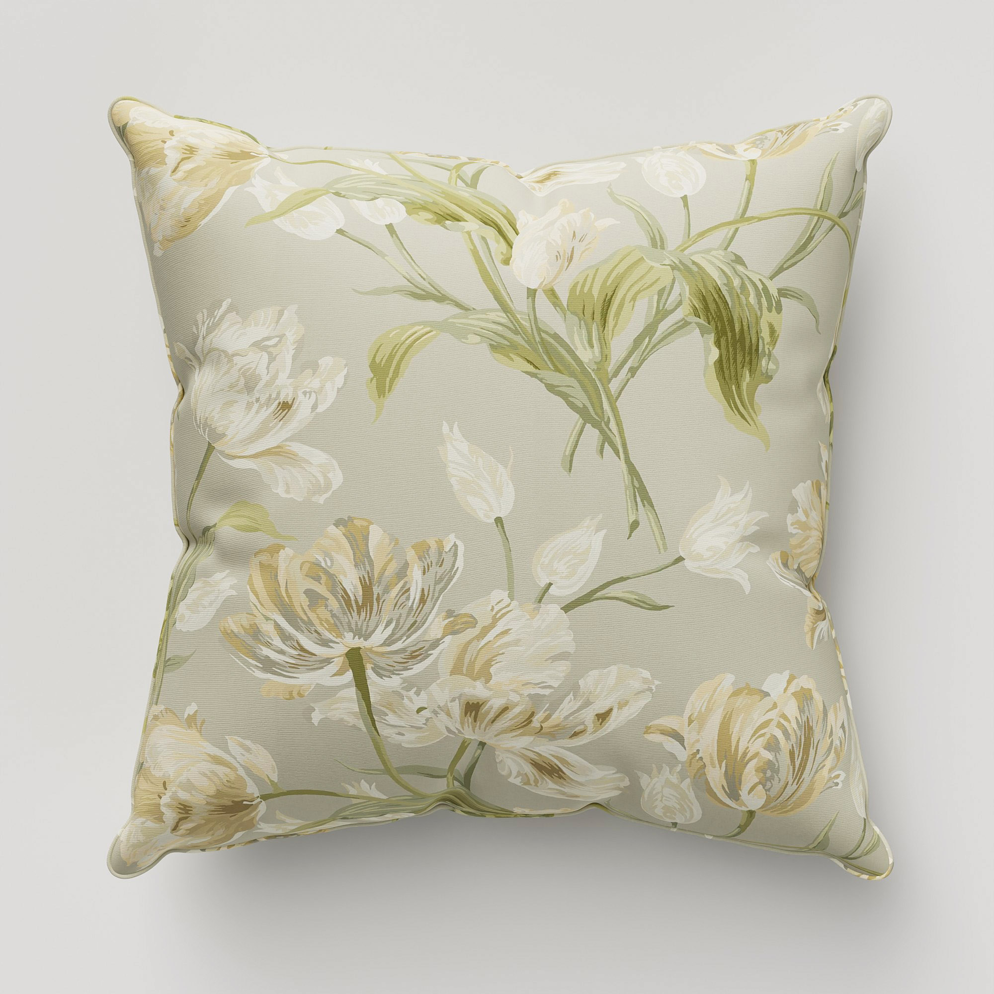 Laura Ashley Gosford Sage Cushion - Image 2
