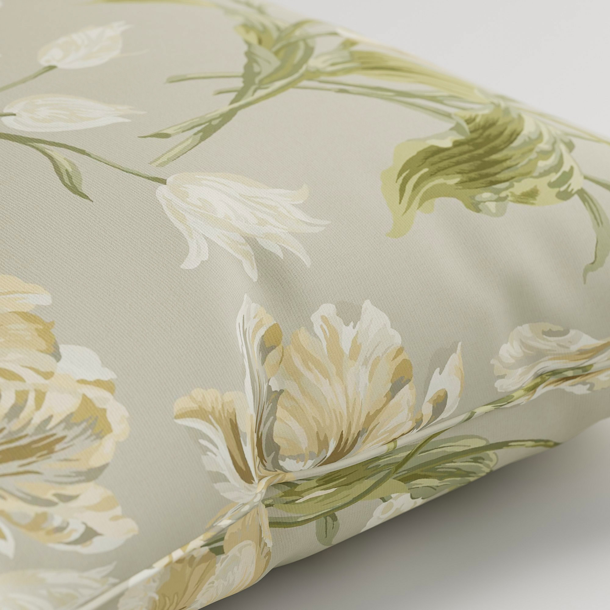 Laura Ashley Gosford Sage Cushion - Image 3