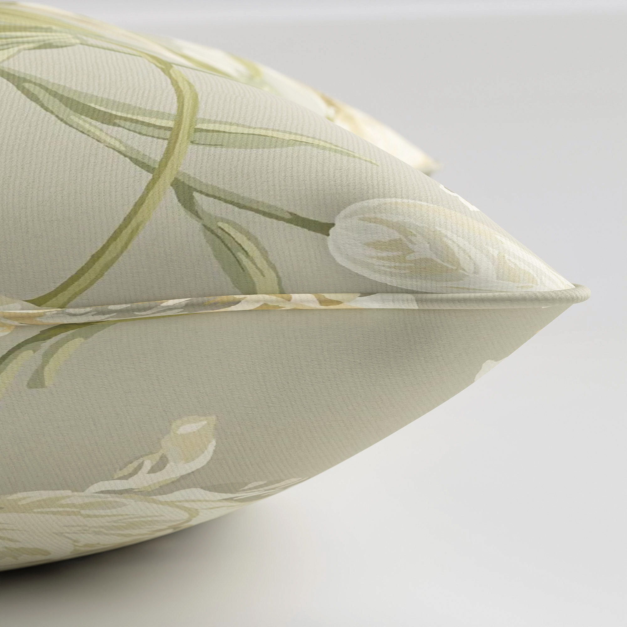 Laura Ashley Gosford Sage Cushion - Image 4