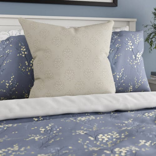 Laura Ashley Gower Dove Grey Cushion