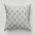 Laura Ashley Gower Slate White Cushion