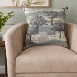 Laura Ashley Hartington Jade Green Cushion